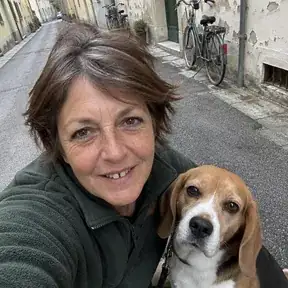 Ritratto di persona con il proprio cane